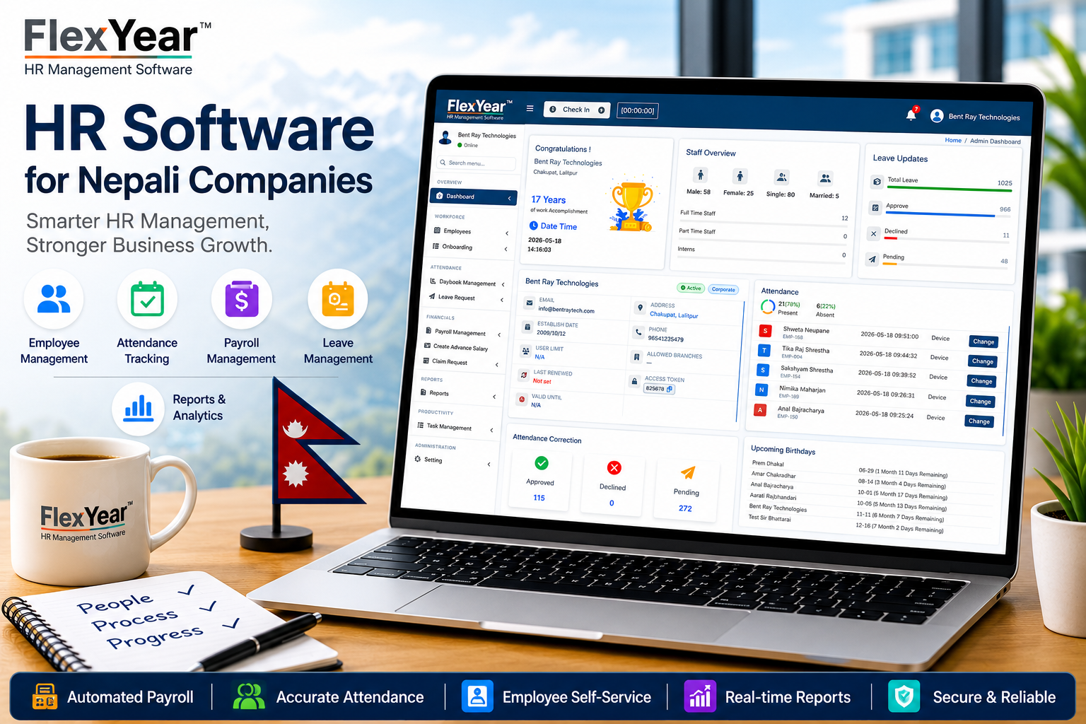 HR Software in Nepal | Complete Guide for Nepali Companies
